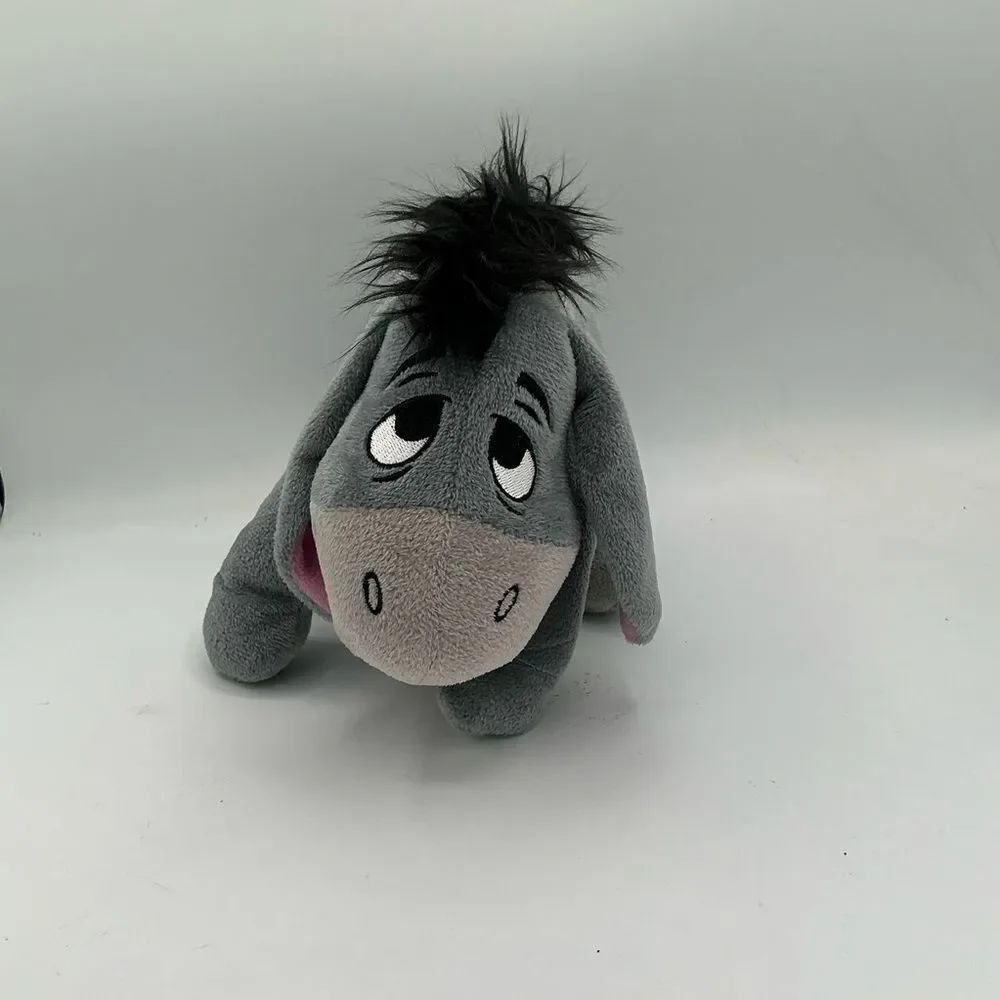 Disney Winnie the Pooh Gray Plush Eeyore Toy